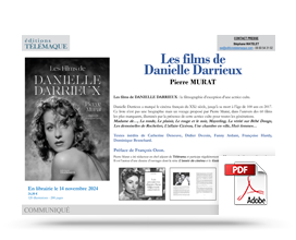 Télécharger le communiqué de presse des Films de Danielle Darrieux – Pierre Murat